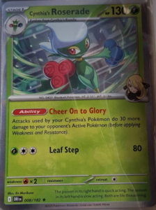 cynthia’s roserade h nm ing dr