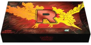 team rocket’s moltres ex ultra premium collection inglés